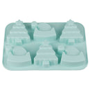 6 Christmas Tree Hat Shape Soap Mould DIY Cake Decorating Chocolate Mou,XJCmd3C