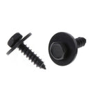 10 Pcs 4.8x19mm Self-Tapping Screws 8mm Hex Head Captive Loose Washer