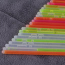 25x Mixed Color Thick Glow Stick Bracelet with Connector Party Favors Rave well
