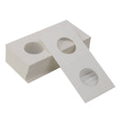 100PCS Cardboard Coin Holders  Mylar Coin Supplies 17.5/26.5mm