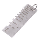 Wire Gauge Thickness Measuring Tool Wire/Sheet Metal Gage Measurement WL BX3 Gw