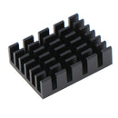 5pcs 19*14*6mm Black Slot Aluminium Heatsink High-quality Radia OZ