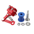 Motorrad Kettenspanner Roller Einstellbar Chain Tensioner Aluminum Universal Rot