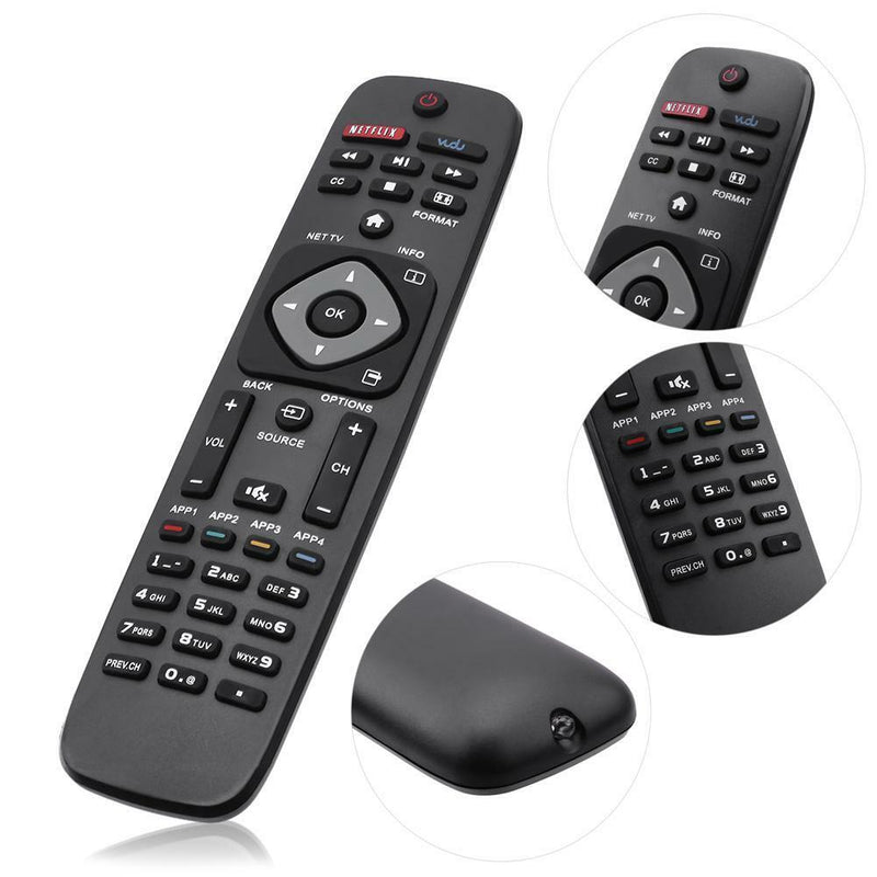 2in1 Remote Control Replacement for Phillips URMT39JHG003 YKF340-001 Blu-ray DVD
