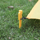 12x Plastic Tent Pegs Nails Sand Ground Stakes Outdoor Camping Awning  IVK