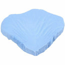 100 Light Blue Large Premium Silk Rose Petals