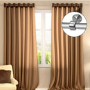 2 Pieces Curtain Rod Holder, Stainless Steel Wardrobe Rod Holder Wardrobe R C8J1