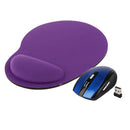 2.4GHz 1600dpi USB Wireless Mice Optical +Wrist Rest Mouse Mat for Laptop