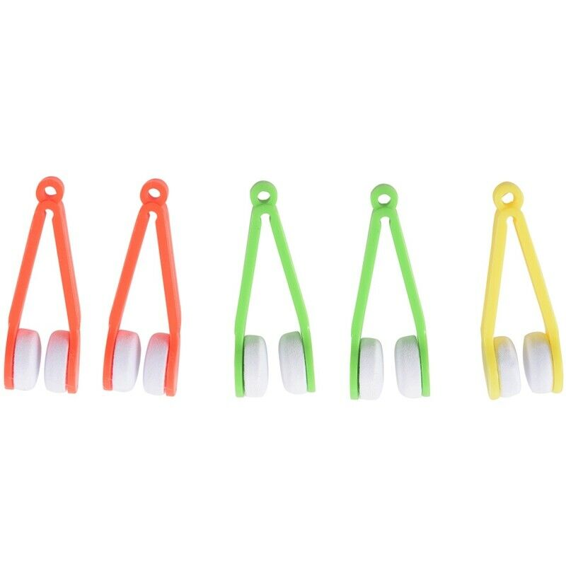 5 Pieces Mini Sun Glasses Eyeglass minifiber Spectacles Cleaner Soft Brush  I6Z7