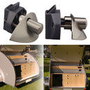 Push Lock Latch Knob Drawer Cupboard Door Catch Lock Caravan Motorhome Boat Lock