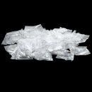 50x Clear Acrylic Plastic Blank Keyrings Insert Passport Photo Keychain Key Y4S4