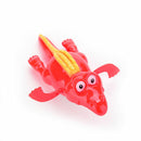 2X Wind Up Clockwork Cute Crocodile Kid Baby Swimming Favor Bath Time Play To JR