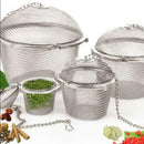 Reusable Stainless Steel Strainer Steepers For Loose Leaf Teas - Metal Floating