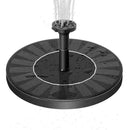Outdoor Solar Powered Floating Bird Bath Water Fountain Pump Pool Garden C7O4