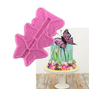 Butterfly Fondant Silicone Mold Cake Decor Clay Gumpaste Chocolate Mould LJ