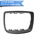 1 Pcs Left (Driver Side) Door Mirror Cover Caps Trim Ring For 2000-2006 Bmw