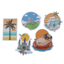 100Pcs Colorful Vacation Cute Stickers Scrapbook Suitcase Laptop Guitar Stick-OZ