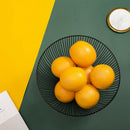 Creative Fruit Tray Drain Basket Household Iron Fruit Bowl Storage Basket F U6F5