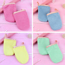 1Xfacial towel makeup remove glove portable reusable cleansing remover tool BX