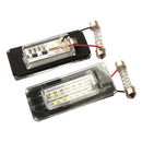 1 pair White LED License Plate Light Lamp fits For MINI Cooper R56 R57 R58 R59