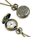 Personalised Engraved Bronze Dolphin Pocket Watch Men Significance Memorial D4D2