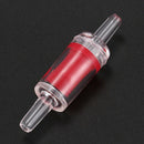 8-Piece Plastic Aquarium Check 1-Way Valve Air Pump Co2 Diffuser Set, Red/W T1U3