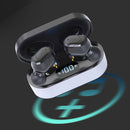 JS1 TWS Bluetooth 5.0 Wireless Earphone Noise Cancelling In-ear Earbuds w/Mic