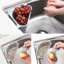2Pack Triple-cornered Storage Holder Drain Shelf Kitchen Multi-Purpose Bask