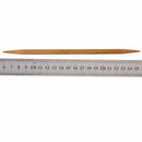 75pcs/set 15 Sizes 20cm Double Pointed Carbonized Bamboo Knitting Needles S D9W7