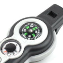 7 in 1 Emergency Survival Hiking Gear,Safety Whistle with