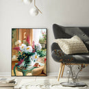 5D DIY Full Drill Diamond Painting Floral Cross Stitch Embroidery (C1004) A