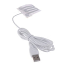 3.5*5.5CM CUTE Fiber Heating Pad Hand Warmer USB Film Infrared Fever Heat  OZ