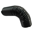 Universal 63mm 2.5in Black Flexible Telescopic Air Cleaner Intake Hose
