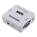 Fasdga VGA to HDMI Converter Adapter