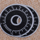 10pcs Potentiometer Rheostat Variable Transformer 0-100 Control Dial Face Plate