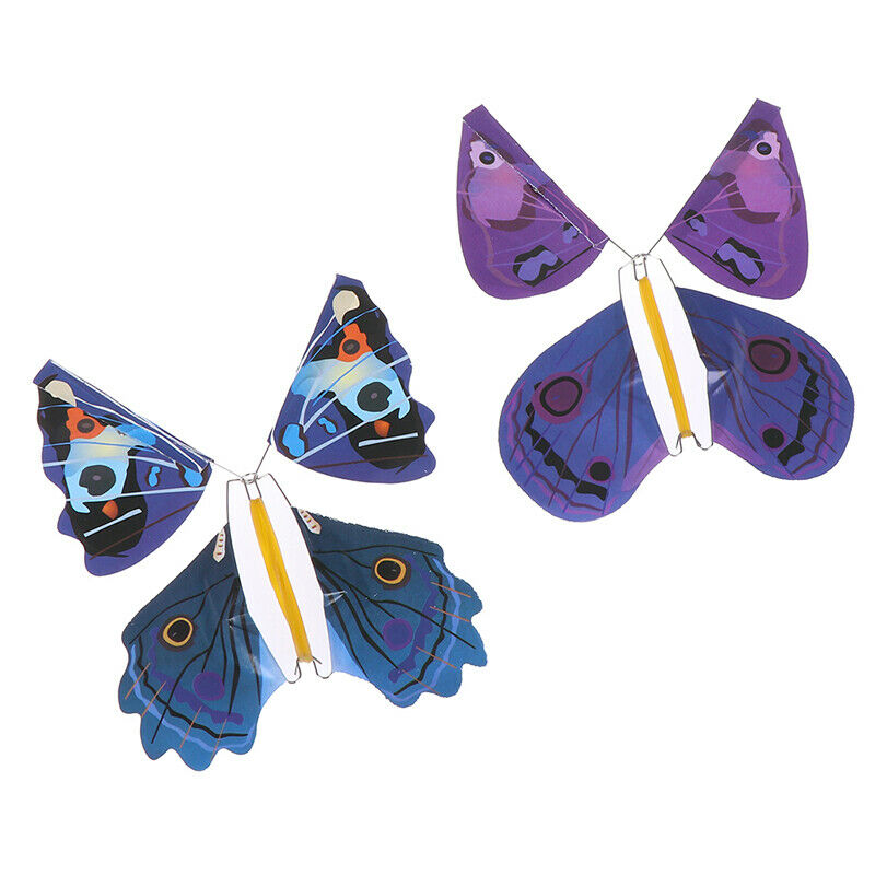 1Pc Card magic flying out butterfly surprise magic props mystical trick toys â„–#