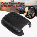 Car Center Armrest Console Cover Pad for Jeep Wrangler JK 2011-2017 Black F N5K4