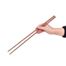 42cm Extra Long Chinese Japanese Chopsticks Wooden for Frying Hot Pot Cook BX