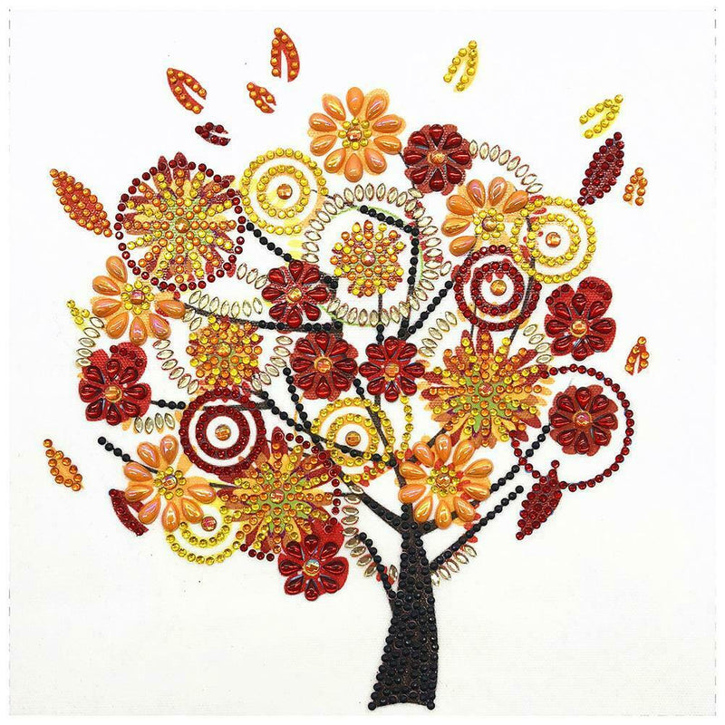 5D DIY Special Shaped Diamond Painting Tree Cross Stitch Mosaic Craft Kits
