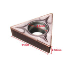 10` TCMT110204 VP15TF/TCMT21.51 Carbide Inserts CNC Blade Lathe Turning Tool Set