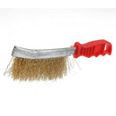 5X(Wire brush metal rust remover multipurpose cleaning brush Z4O8)