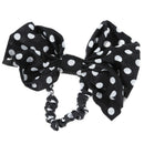 Fashionable Korean Cute Girls Rabbit Ear Bow Ribbon Chiffon Headband Hair B E5L7
