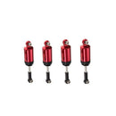 4Pcs Alloy Shock Absorber for WPL 1:16 Henglong C-14 C-24 Pickup Crawler Ha