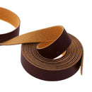 2Pcs 10 Meter x 15mm Leather Strap Strips for Leather Crafts Bag Belt Making