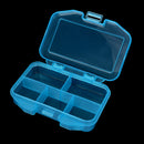 Travel 5 compartment dispenser case pill box medicine tablet holder organizer JR