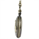 Bronze Motorcycle Emboss Cover Necklace Pendant Pocket Watch Gift C6N1