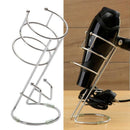 Bathroom Hair Dryer Shelf Seat Type Stainless Steel Storage Rack Desktop Ha