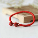 Good Luck Red String Bracelets Lucky Hand Braided Ceramic Bead Bracelet Jewelry