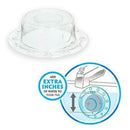 Bathtub drain cap cap anti-overflow drain plug universal soft Floor drain K6X9