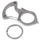 Stainless Steel outdoor camping survival tools key chain/ring/buckle edc t-PN Kw
